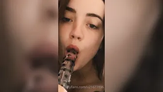 CaseyJay onlyfans attractive lady relish fucks vagina with a sex toy