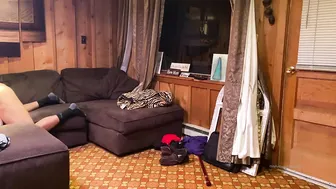 subgirl0831 onlyfans caresses pussy through panties