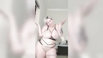 qtsnack onlyfans cute slut caresses beautiful tits