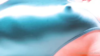 eri_kitami tender blonde squeezes boobs