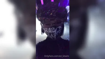 eri_kitami impressive young lady puts on beautiful boobs