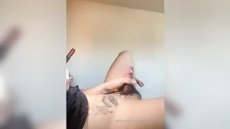 Jessy Dubai Onlyfans sexy blonde hard jerks both holes