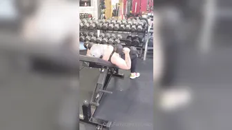 qtsnack onlyfans full breasted girl caresses shaved cunt