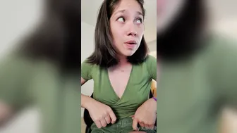 Lily Kawaii onlyfans big boobed bitch licks dildo