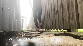 Iamyetti graceful slut dancing in stockings