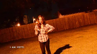 Iamyetti playing with a vibrator