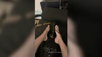 Damazonia onlyfans busty blonde caresses her  private e charm in  private e