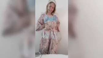 Nadialove busty brunette - stripped with girlfriend in french