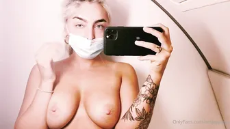 OnlyFans Emily_Rinaudo openwork babe turns with juicy tits
