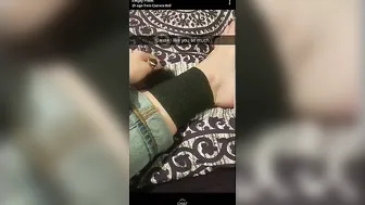 OnlyFans Emily_Rinaudo black-haired prank masturbates with a vibrator