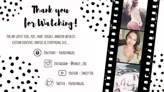 yourgymgirl and finally decided to jerk off her shaved pussy