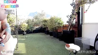 nuryforerogh blonde passion caresses shaved pussy