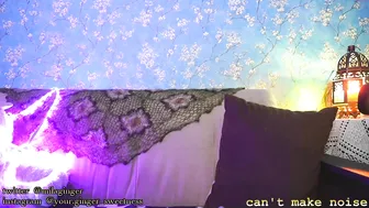 ginger_sweetness busty young lady caresses nipples