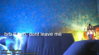 ginger_sweetness gorgeous girl masturbates cunt