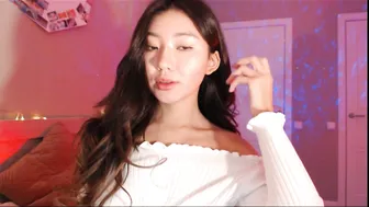 aimeclarks stunning slut dabbles with dildo
