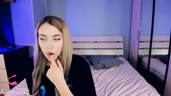 tonsykaprina experienced slut caresses intimate places