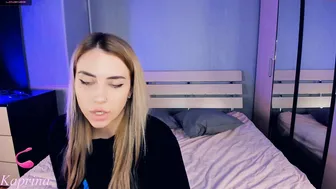 tonsykaprina experienced slut caresses intimate places