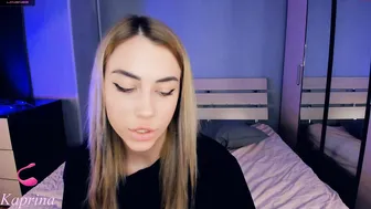 tonsykaprina experienced slut caresses intimate places