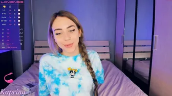 tonsykaprina black-haired bitch passionately masturbates cunt