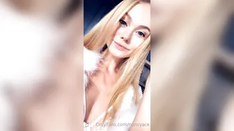 nancyace onlyfans gorgeous babe fucks her shaved pussy