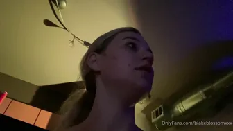 blakeblossomxxx charming lady fucks herself with a rubber dick