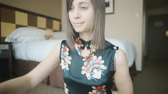 newchloe18 Slender beauty caresses sex lips