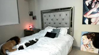 cutekat Skin in glasses shows big chest