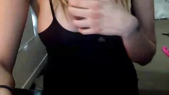 stripperhow2 Flirty bitch fucks both holes