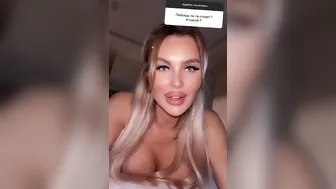 Milana aka milanasw onlyfans redhead babe caresses natural tits