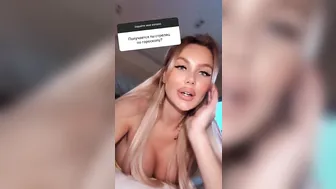 Milana aka milanasw onlyfans jerking off sitting on the edge of the bed