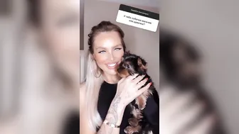 Milana aka milanasw onlyfans Russian goddess posing in blue panties