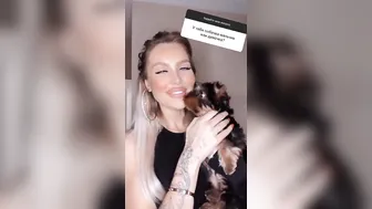 Milana aka milanasw onlyfans Russian goddess posing in blue panties