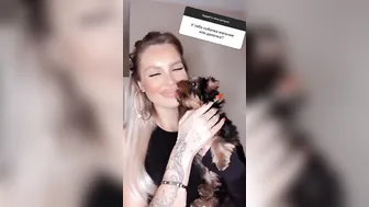 Milana aka milanasw onlyfans Russian goddess posing in blue panties