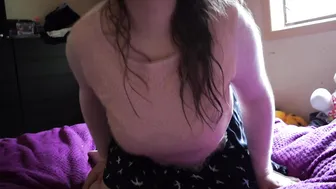 Kittywhite beautiful chick fucks a fat man