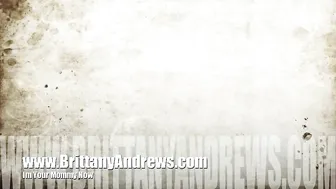 Brittany plump bitch creases her boobs