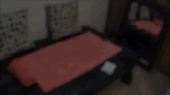 BouncyBritney naughty courtesan fucks with phallus