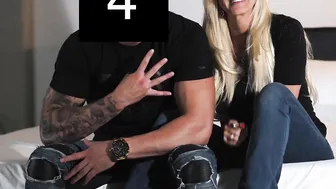 Brittany hot latina fucks dildo