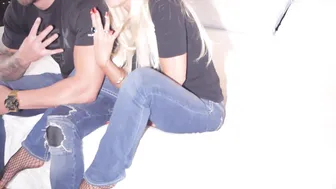 Brittany hot latina fucks dildo