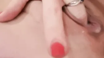 tiffanyleiddi onlyfans painted bitch gently pulls pussy