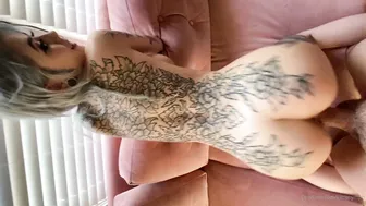 Kiittenymph onlyfans busty bitch fucks her shaved pussy