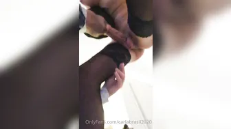 Carla Brasil onlyfans sexy blonde hard jerks both holes