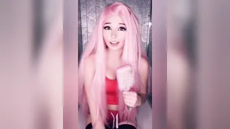 Belle Delphine onlyfans beautiful model seduces with big booty