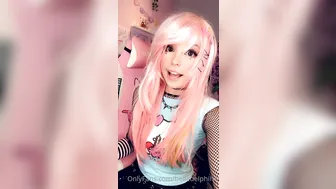 Belle Delphine onlyfans wonderful caret caresses shaved holes
