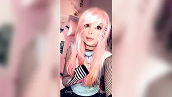 Belle Delphine onlyfans wonderful caret caresses shaved holes