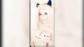 Belle Delphine onlyfans loves jerking off and catches the buzz from the process