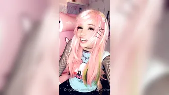 Belle Delphine onlyfans beauty is resting with pussy