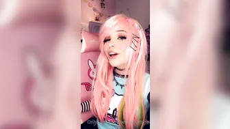 Belle Delphine onlyfans beauty is resting with pussy