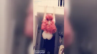 Belle Delphine onlyfans red-haired trash pretty jerks off pussy