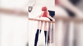 Belle Delphine onlyfans red-haired trash pretty jerks off pussy