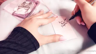 Belle Delphine onlyfans busty woman posing in panties